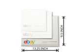10 PCS Large eBay Branded Airjacket Envelopes 9.5" x 13.25" - Shipping Supplies