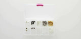 Lot of Back Earrings Stoppers Assortment Completed Set, gold, silver jewelry kit