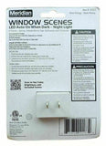 Meridian Electric  LED Night Light with Window Scenes