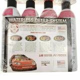 4 Car Wash Wax Complete Detail Kit  FW1, TS2, GP3 & CU4 Water less Detail System