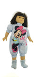 American Girl 18" inch Doll with rare Minnie mouse outfit