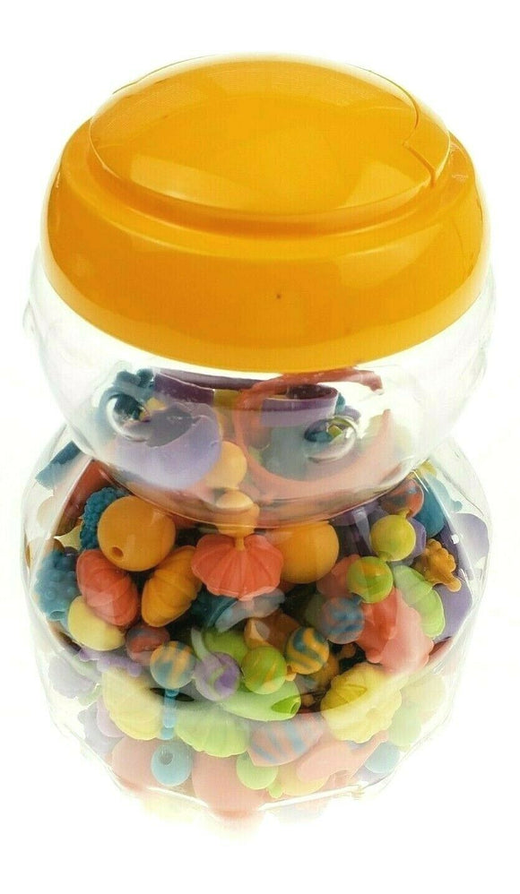 Plastic Beads Strings with Original Container toy