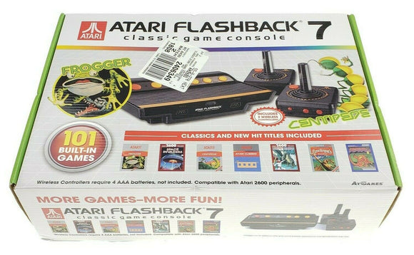Atari Flashback 7 Console, Retro Gaming, Black, AR3210