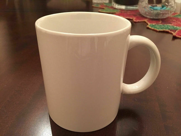11 oz Blank White Ceramic Sublimation Mug