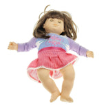 American Girl Doll for babies with pink and purple outfit girl toy