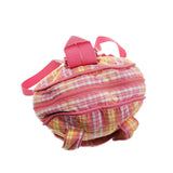 American Girl Bitty Baby Twin Doll Pink Plaid Starter Backpack Carrier Storage