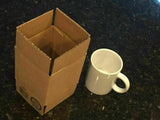 100% Recycled Corrugated Cardboard Box, 4" Length x 4" Width