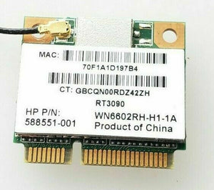 Wn6602rh-h1-1a wifi adapter for desktop and laptop with antenna connection
