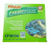 FRAM CF10134 Fresh Breeze Cabin Air Filter with Arm & Hammer