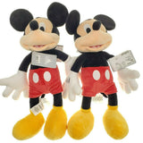 2 Disney Store Genuine Authentic Mickey Mouse Medium Size 17" 43cm Plush Toy New